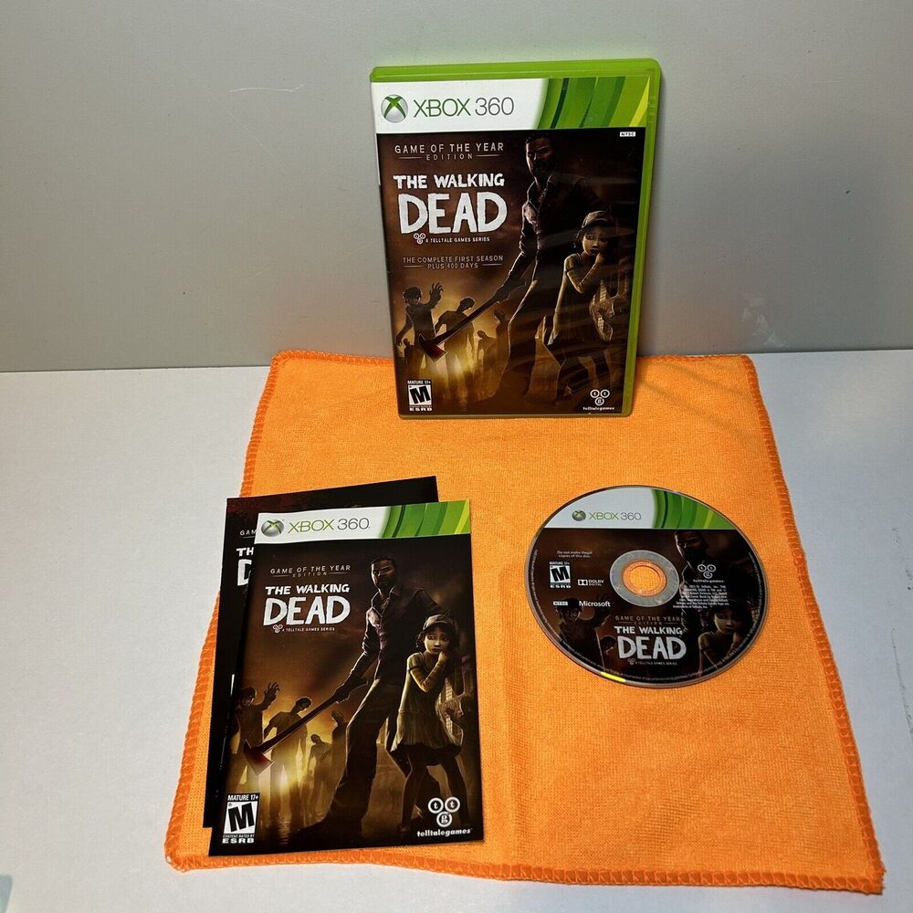 The Walking Dead -- Game of the Year Edition (Microsoft Xbox 360, 2013)